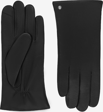Roeckl Full Finger Gloves 'BOSTON TOUCH' in Black: front