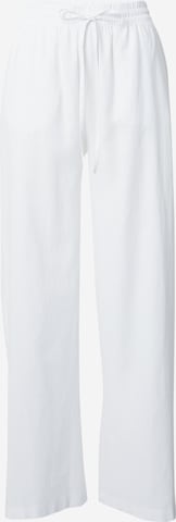 VERO MODA Wide leg Pants 'Linn' in White: front