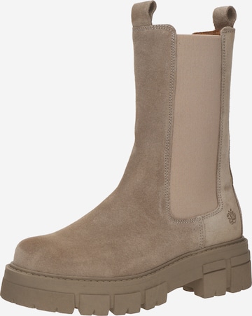 Apple of Eden Chelsea Boots 'Cher' in Grey: front