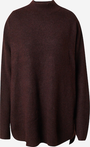 VERO MODA Sweater 'VMPlaza' in Brown: front