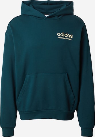 ADIDAS ORIGINALS Sweatshirt 'Only The Best For The Athlete' in Green: front