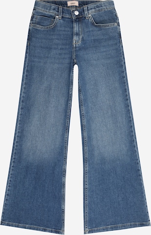 ONLY GIRLS Wide leg Jeans 'KOGCALIFORNIA' in Blue: front
