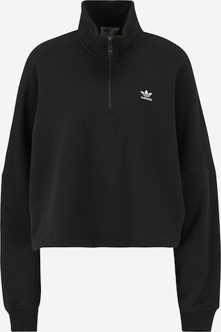 ADIDAS ORIGINALS Sweatshirt 'Ess' in Black: front