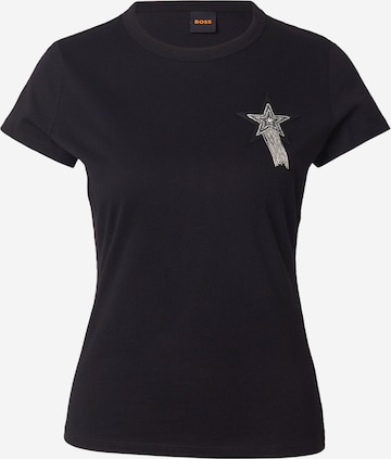 BOSS Shirt 'C_Endora_1' in Black: front